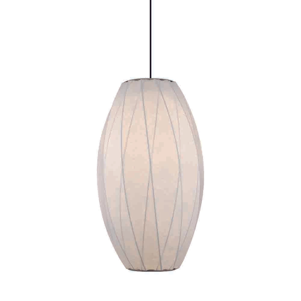Spazio Silk 2 Pendant 60W - Pearl