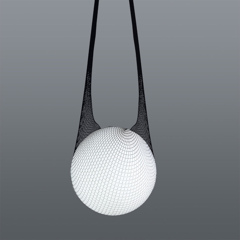 Spazio Catch Me Medium Pendant 5W - Black / Opal