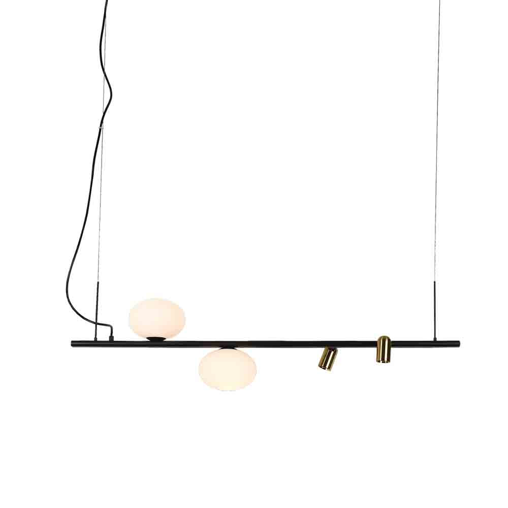 Spazio Asta Linear Pendant - Black