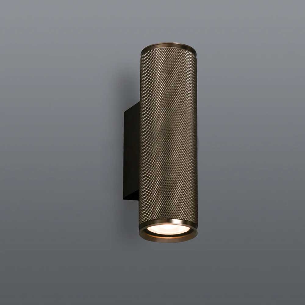 Spazio Boston Up & Down Facing Wall Light - Annealed Bronze