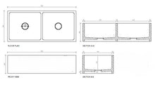 Load image into Gallery viewer, Crystallite Bulter Luxury Double Sink
