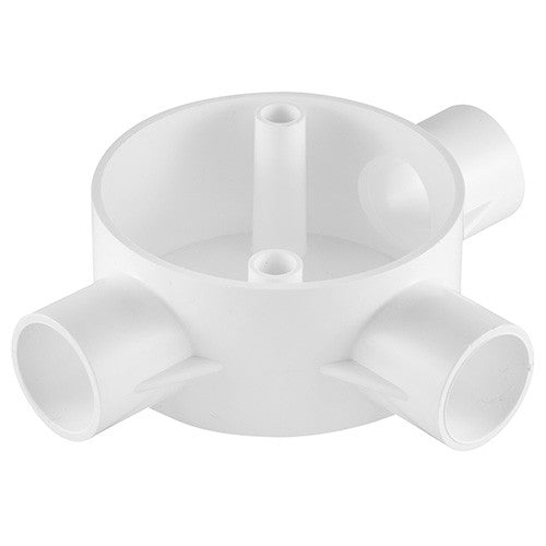 Tradeprice PVC Side Entry Conduit Box 3-Way 25mm – Livecopper