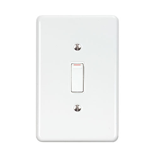 Lesco Steel 1 Lever 2-Way Light Switch 4 x 2