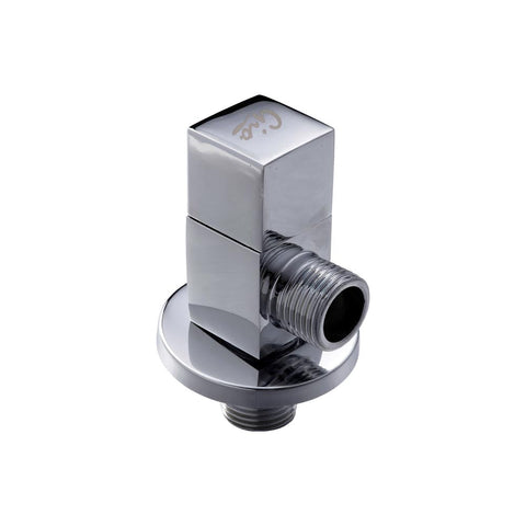 GIO Quarter Turn Square Angle Valve - Chrome