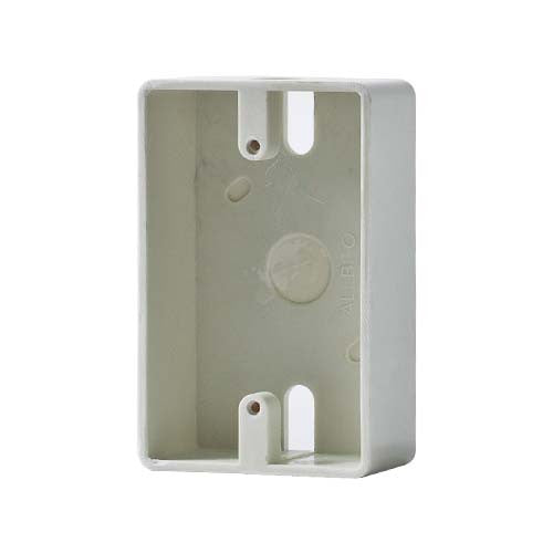 Allbro Single Surface Mount Socket Outlet Box - 4 x 2