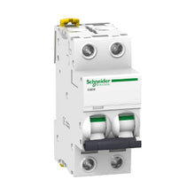 Load image into Gallery viewer, Schneider Electric Acti 9 iC60N DIN Mini Circuit Breaker B-Curve 2P
