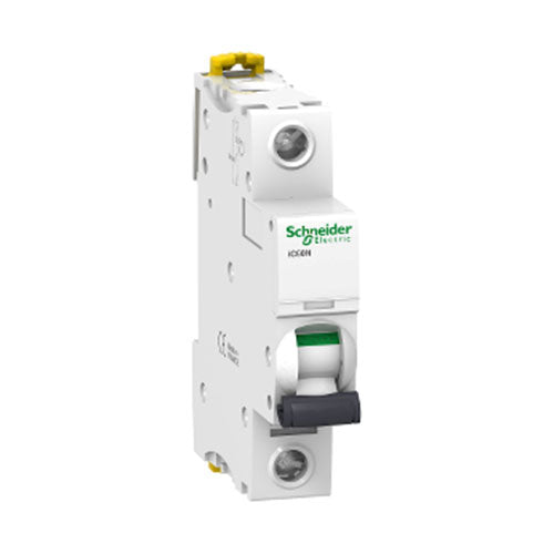 Schneider Electric Acti 9 iC60N DIN Mini Circuit Breaker D-Curve 1P 20A