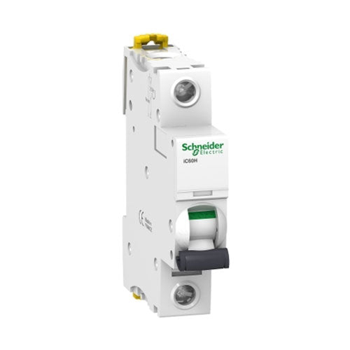 Schneider Electric Acti 9 iC60H DIN Mini Circuit Breaker C-Curve 1P
