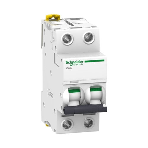 Schneider Electric Acti 9 iC60L DIN Mini Circuit Breaker C-Curve 2P