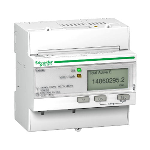 Schneider Electric Acti 9 iEM3200 Rail Mount Energy Meter 63A TC