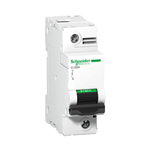 Schneider Acti 9 C120H DIN Mini Circuit Breaker C-Curve 1P