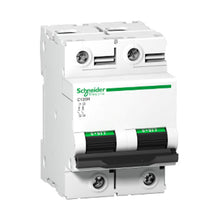 Load image into Gallery viewer, Schneider Acti 9 C120H DIN Mini Circuit Breaker C-Curve 2P
