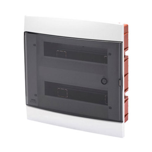 Gewiss 40 CDi 2x12-Way Distribution Board with Smoked Door