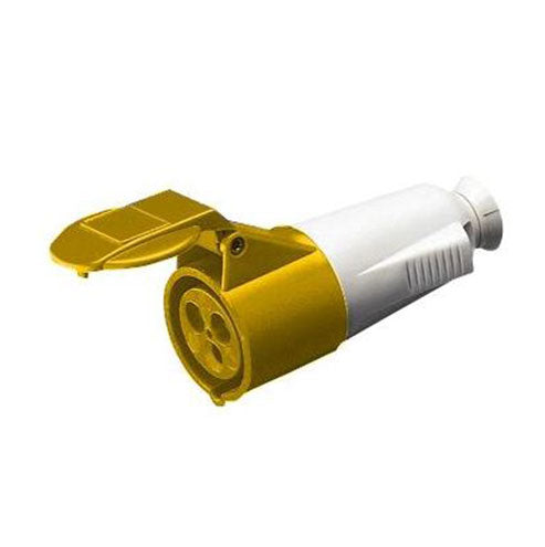 Gewiss Straight Connector 32A 2P+E - 110V IP44 4H