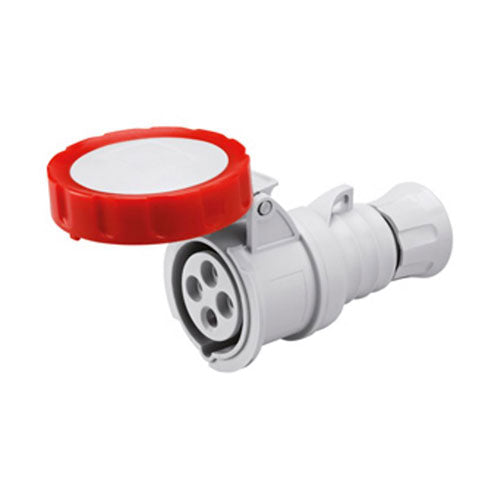 Gewiss Straight Connector IP67 3P+E 400V 32A 6H