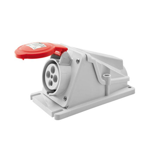 Gewiss 32A 4 Pin Single Socket- IP44
