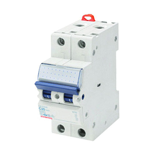 Gewiss DIN Mini Circuit Breakers 2P 16A C 4.5/6kA 2M