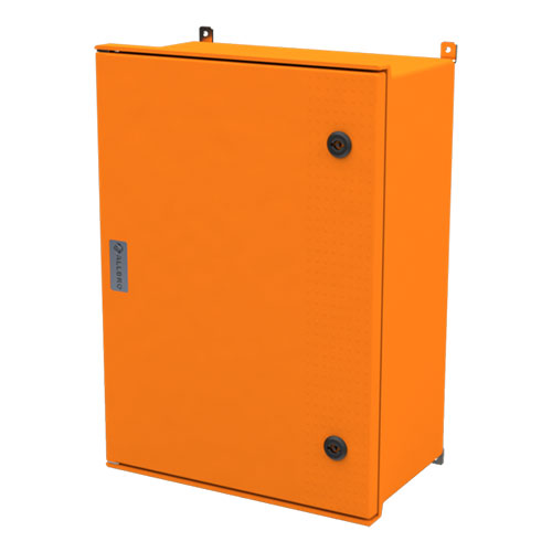 Allbro Allbrox 5 Enclosure with SMC Device Plate - Orange 500x350x200mm