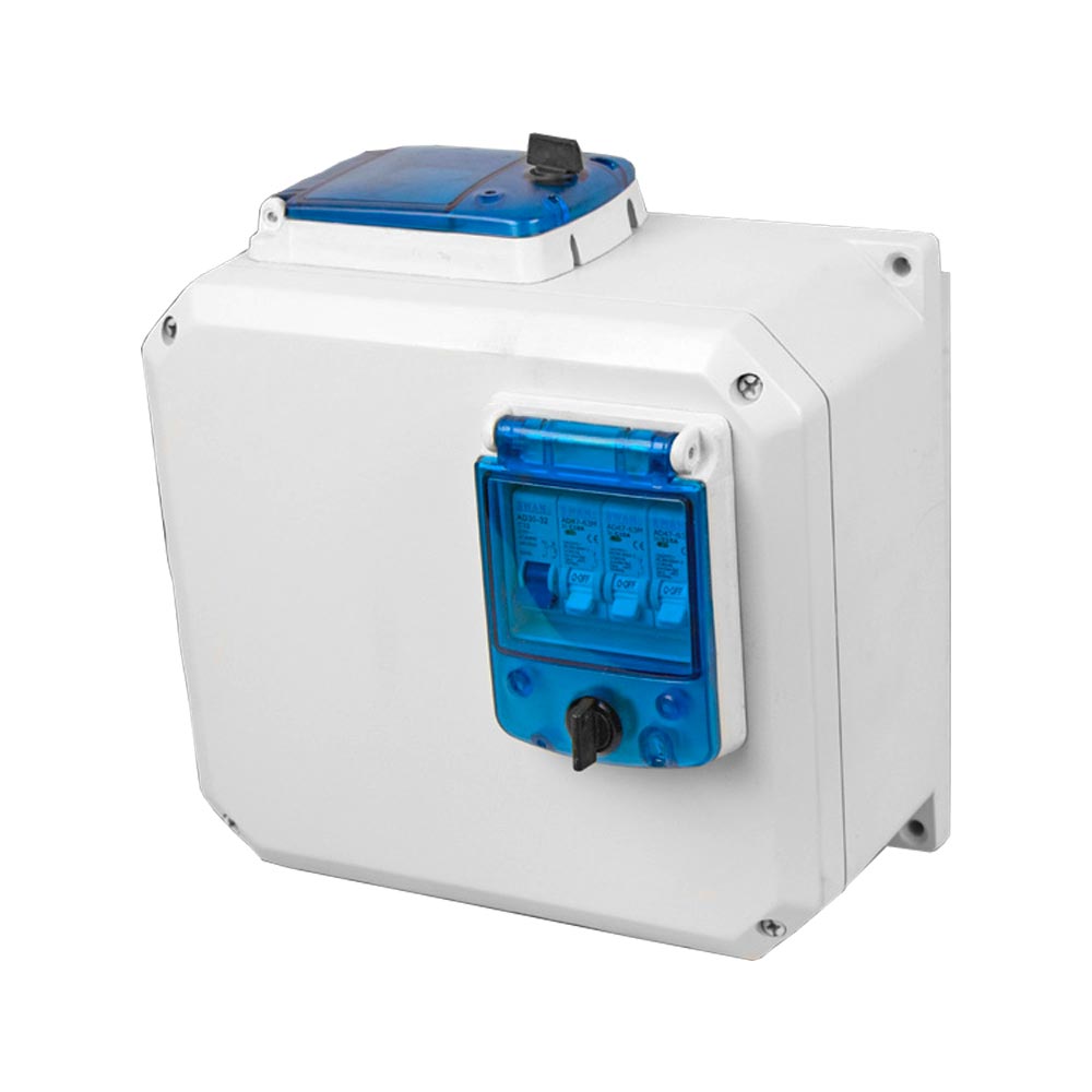Allbro Stand-up Pool Box with 125VA Transformer Allbro Timer