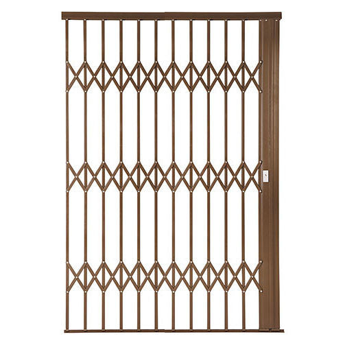 Xpanda Alu-Glide Plus Security Gate 2150x2200mm - Matt Bronze