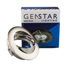 Load image into Gallery viewer, Genstar Aluminium Tilt Downlight 83mm - Satin Chrome
