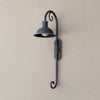 Ambiente Luce St James On U Arm Long Wall Light - Vintage Black