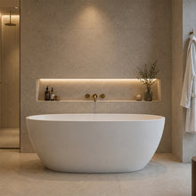 Load image into Gallery viewer, Two Tone Stone Amor Freestanding Bath

