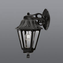 Load image into Gallery viewer, Spazio Anna/Bisso Resin Lantern 60W Wall Light - Black
