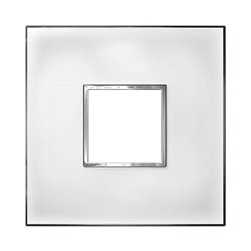 Legrand Arteor Cover Plate 2 Module 4 x 4 - Mirror White