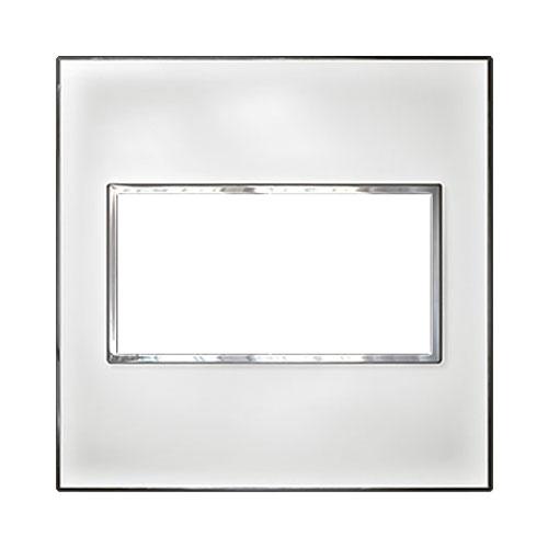 Legrand Arteor Cover Plate 4 Module 4 x 4 - Mirror White