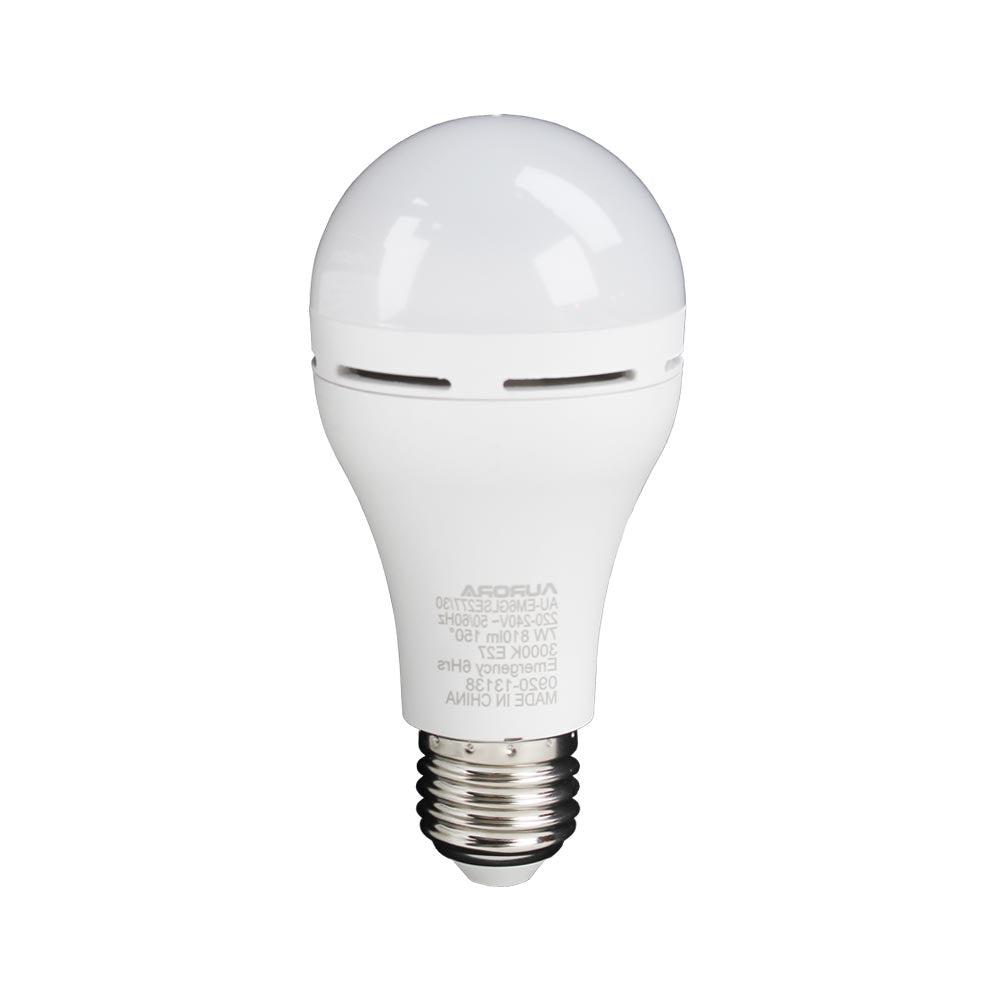 Aurora LED Emergency Bulb with 6 Hour Backup E27 7W 810lm CTC