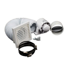Load image into Gallery viewer, Axial In-Line Fan Kit 100mm
