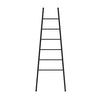 LIQUIDRed Felicity Round 6 Bar Ladder Towel Rail - Matt Black