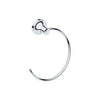 LIQUIDRed Felicity Round Towel Ring - Chrome