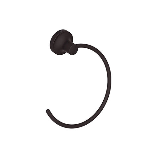 LIQUIDRed Felicity Round Towel Ring - Matt Black