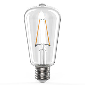 PioLED LED Filament Dimmable Globe ST64 E27 6W 600lm