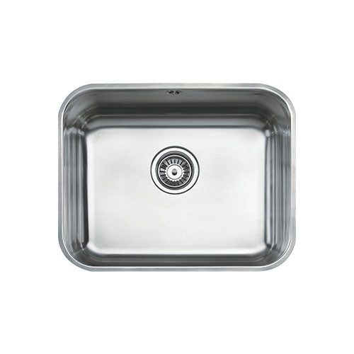 Teka BE 50.40 Plus Large Single Bowl Undermount Sink - Stainless Steel