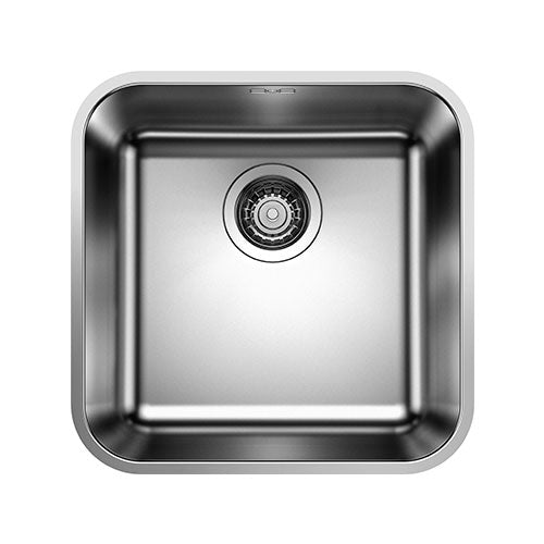 BLANCO Supra 400-U Single Bowl Undermount Sink - Stainless Steel