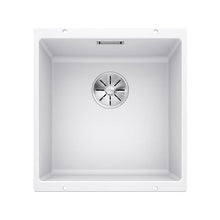 Load image into Gallery viewer, BLANCO SubLine 400-U Silgranit Single Bowl Undermount Sink - White
