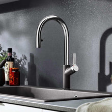 Load image into Gallery viewer, BLANCO Carena-S Sink Mixer - Black/Chrome
