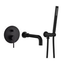 Load image into Gallery viewer, Trendy Taps Blackened Brass Bath Mixer Set
