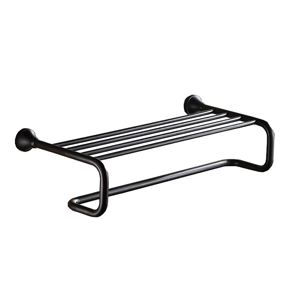 Trendy Taps Sombre 5 Bar Towel Rail and Shelf Combo