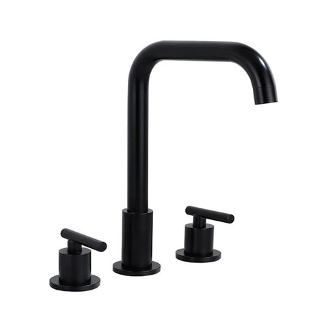 Trendy Taps Sombre Slim Handle Mixer Tap - Blackened Brass