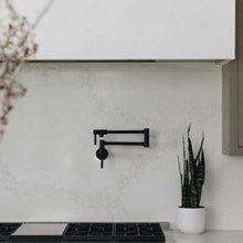 Load image into Gallery viewer, Trendy Taps Sombre Modern Line Pot Filler - Blackened Brass
