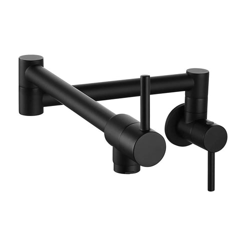Trendy Taps Sombre Modern Line Pot Filler - Blackened Brass