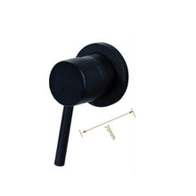 Load image into Gallery viewer, Trendy Taps Sombre Shower Head &amp; Fine Mixer - Blackened Brass
