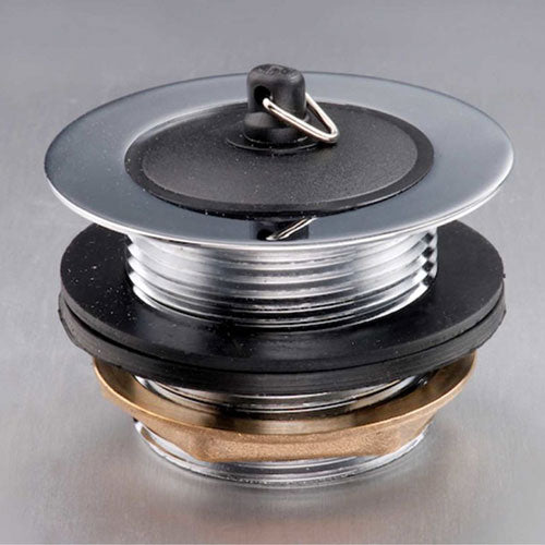 GIO Bath Waste 40mm with Plug - Chrome