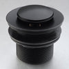 GIO Bath Waste Long 140mm - Matt Black