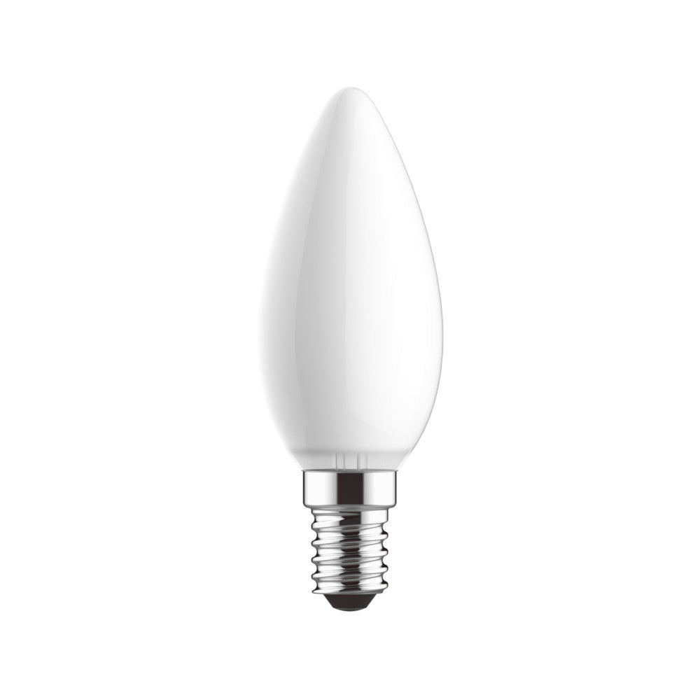 Bright Star LED Candle Bulb E14 4.5W 400lm 2700K - Opal