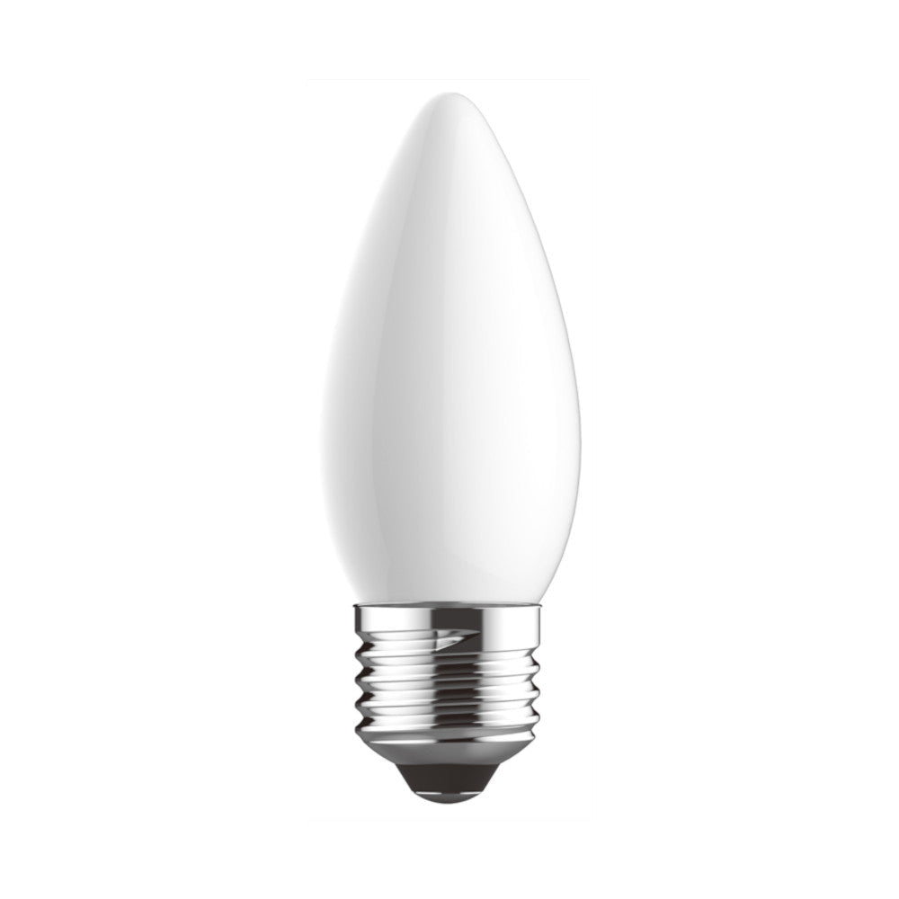 Bright Star LED Candle Dimmable Bulb E27 4.5W 4000K - Opal